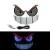 Car Back Window Expression Lights LED Strips Light Panel Car Windshield Display Devil's Eye Decorative Lamps USB Plug Lighting