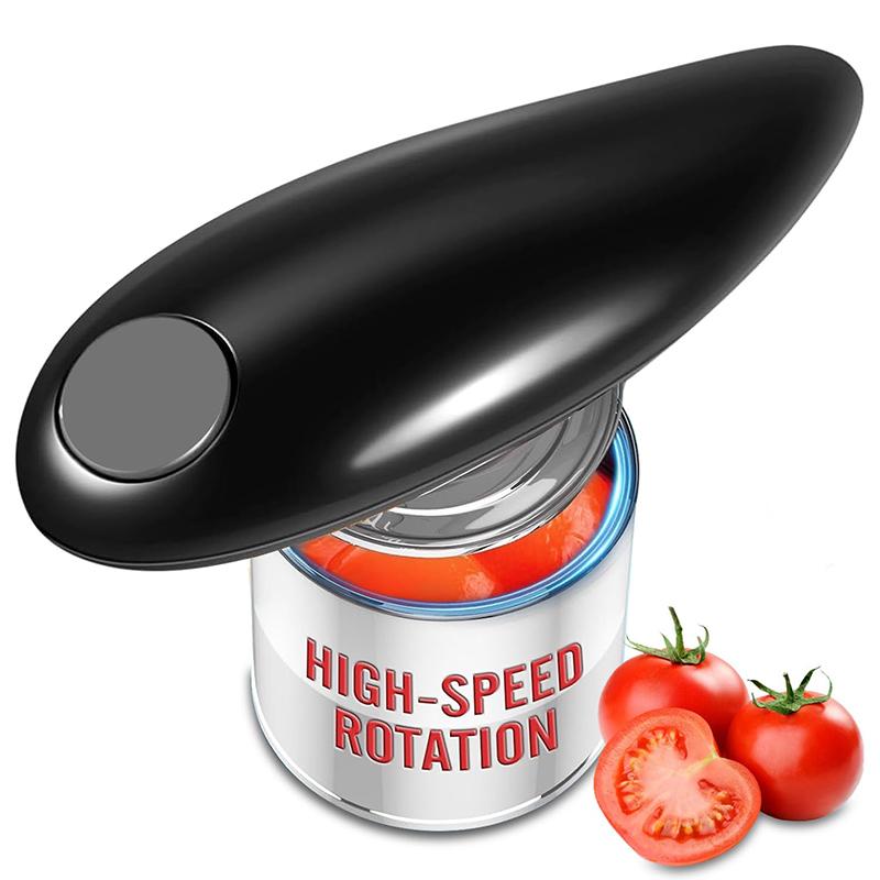 Electric Can Opener, One-Touch Automatic Can Opener, Handheld Opener And Smooth Edge Kitchen Gadget Can Openers