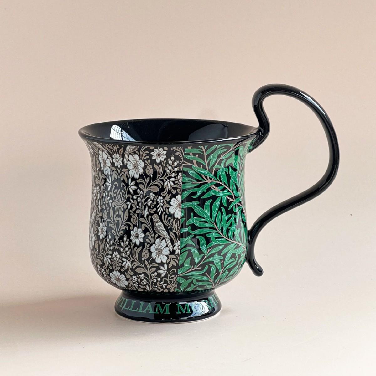 Medieval Coffee Cup And Saucer Set, High-End Latte Cup, High-End Exquisite Ceramic Water Cup, Gift For Girls 350ML