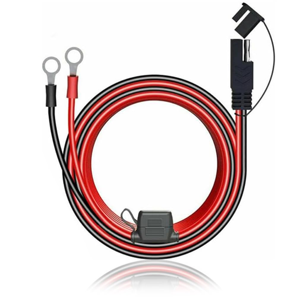 SAE Connector Battery Charger Cable Fuse Plug Battery Cable SAE