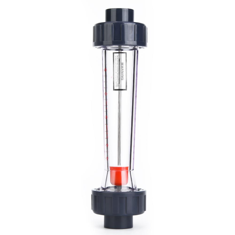 LZS 20 (D) ABS Plastic Tube Type Liquid Flowmeter High Accuracy Wate Flowmeter 40 400L H