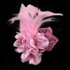Punk Feather Flower Hair Hoop Women Prom Party Brooch Carnivals Hair Supplies
