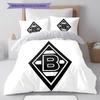 Borussia Monchengladbach Pattern Bedding Home Decoration Birthday Gift ( 1 Duvet Cover + 2 Pillowcase, Without Core),fan Merchandise.