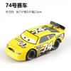 All Style Pixar Cars Metal Diecast Cars Model Lightning Mcqueen Alloy Car Number 4.19.28.36.51 101 Racing Series Toy