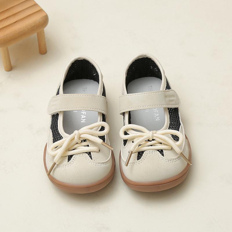 Kinder Tennisschuhe Mesh Atmungsaktiv Kinder Sportschuhe Klettverschluss Weiche Sohle 2025 Neue Mode Jungen Mädchen Ballerinas Freizeitschuhe Trend