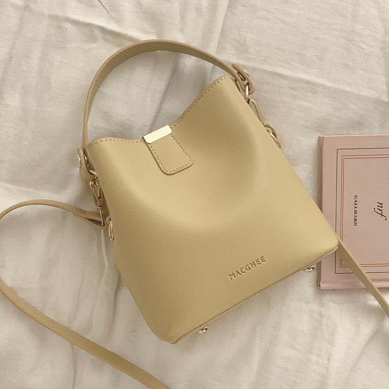 Fashionable Hand-held Small Bag, Simple Bucket Bag, Versatile Single-shoulder Crossbody Bag