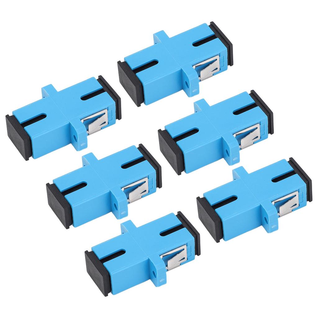 50Pcs Fiber Optic Adapter SC UPC Simplex Singlemode Koppler Internet Connector Tool