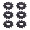 11T Teeth 25H Chain Motor Sprocket 10mm Inner Diameter Steel Motor Sprocket with H Hole Metal H