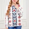 Christmas Day Sweatshirts For Children Boys And Girls Knit Sweater Cute Shirt Fall Crewneck Pullover Tops