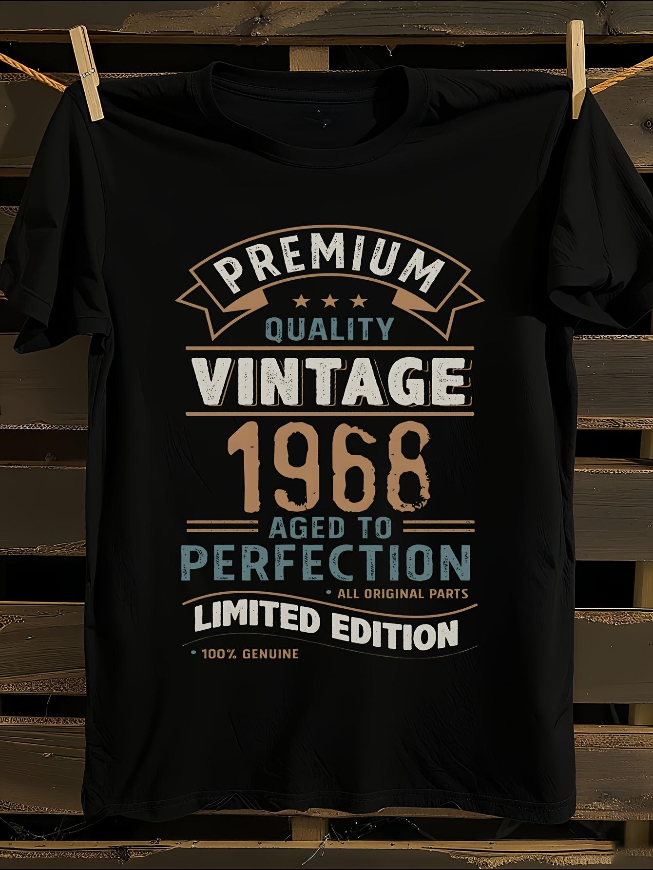 Vintage 1968 Limited Edition 56th Birthday T-Shirt M