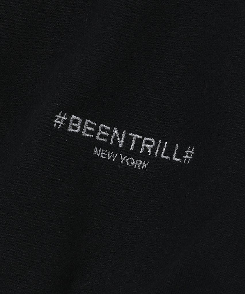 Beentrill Essential Two-Way Fleece Zip-Up Hoodie (Black)