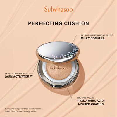 Perfecting Cushion SPF 50+/PA+++ 15g + Refil 15g #23N1 Sand +RANDOM GIFT