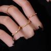 New Arrived Trend Sparkling Ring Simple Style Versatile Decorative Compact Index Finger Ring Women Fashion Jewelry
