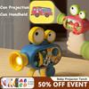 Baby Early Education Puzzle Projector Torch Toys Kids Handheld Projection Flashlight, Children's Luminous Toys,80Patterns,