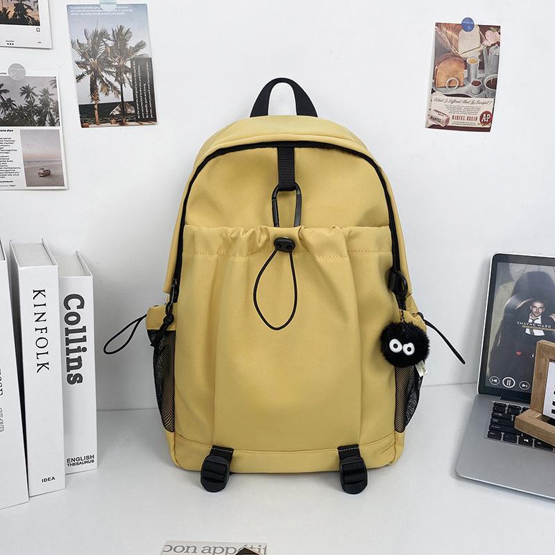 Schoolbag Schoolbag Female College Student Niche Design Sense Multi-pocket Lightweight Travel Backpack 1011 New Travel Backpack Men