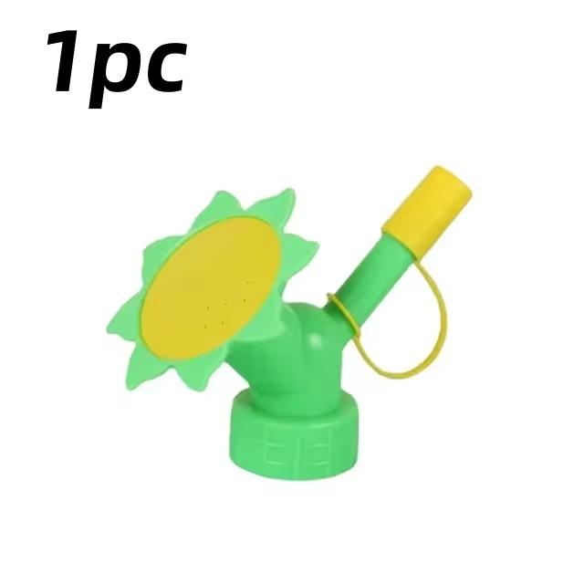 

1/3/5 шт., садовый разбрызгиватель для полива растений, двухголовый распылитель для бутылок с подсолнечником, головка для полива рассады, инструмент для питомника