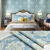 10M Luxury European Style Non-woven Wallpaper TV Background Decor Classic 3D Embossed Paper Wall Roll Wallcovering Upholstery
