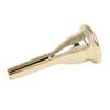 Tuba Mouthpiece Solid Durable Brass Construction Gold Plated Musical Instrument Accessories Mouthpiece,Tuba