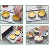 Stainless Steel French Perforated Tart and Cake Mousse Ring