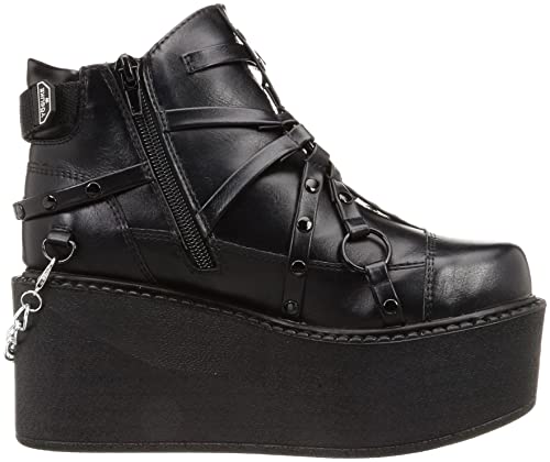 Yosuke Platform Shoes 2601141 Women's Black, Size 23.0cm-23.5cm