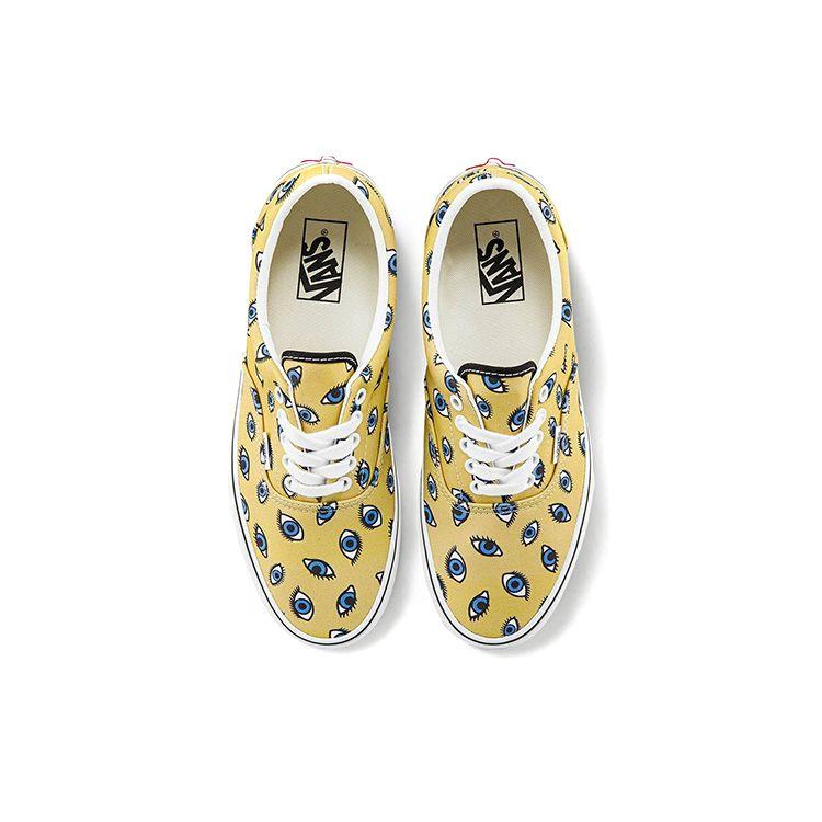 Vans Project X Manual Order  Authentic Series Collaboration Casual Low-Top Skate Shoes Unisex Sneakers Yellow VN0A5EFN939