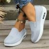 Summer Women Sneakers Fashion Thick Sole Solid Color Breathable Women Shoes Casual Sports Loafers De Mujer