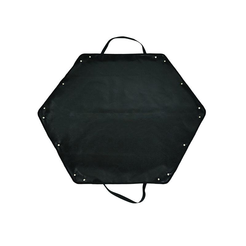 Camping Fireproof Mat Hexagonal Folding Heat Resistant Flame Retardant Insulation Pad Stove Anti Flame Padding Camping Supplies