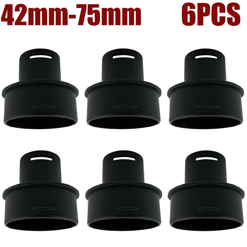 1/2/4/6X 42mm To 75mm Diesel Parking Heater Duct Ducting Pipe Joiner Connector Air Vent Outlet Reducer For Car Van Truck Camper