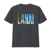 Lanai Hawaii Souvenir Family Beach Summer Vacay Trendy  T Shirt with Unique Print vintage Washed graphic designer clothes Soft