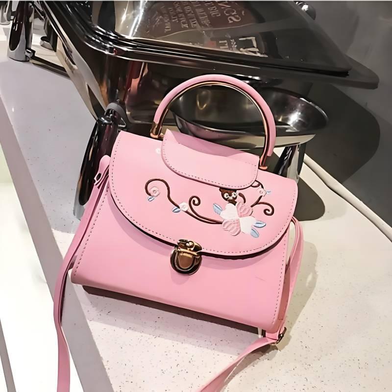 Trendy Women's Crossbody Bag Stylish Pu Leather Handbag With Fresh Sweet Design