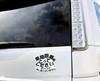 Issho "I'm Sorry for Slow" Magnet Sticker (Car) D (White Background) Ma-UHBST04