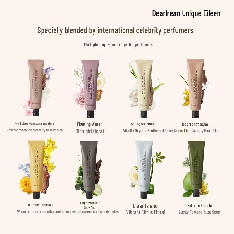 Dear lrean Scented Moisturizing Hand Cream - Spring Meadow (5-Pack)