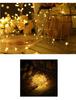 LED Firecracker Copper Wire Lights: Decorative Garland for Weddings, Home, Festivals, and Christmas.