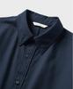 NONBLANK Hidden Button Down Shirt_Dark Navy