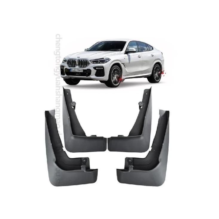 For BMW X6 GO6 2024 2025 Mud Flap Guards Splash Mudguard Fender Mudflaps Car Accessories Front Rear 4pcs