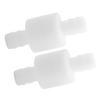 2PCS 10mm Plastic Check Valve Non Return One Way Valve for Gas Liquid