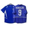 Camiseta de Fútbol Retro de Brasil del Mundial 2002: Carlos #6, Ronaldo #9, #11, y Ropa Ball.