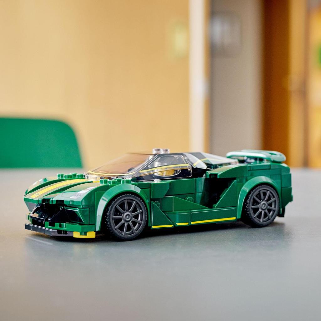 LEGO Speed Champion Lotus Evija Toy Present Birthday Block Christmas Boys Girls Children 8 Years Old 9 Years Old 10 Years Old Elementary School