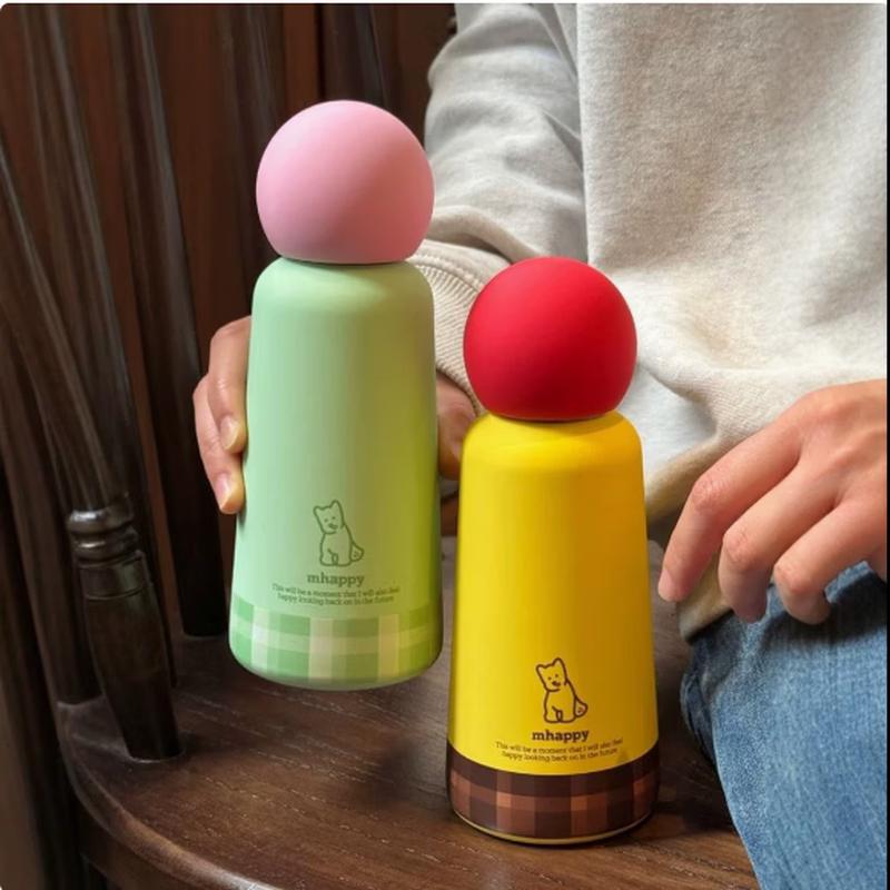 Duopin Puppy Portable Insulated Water Bottle