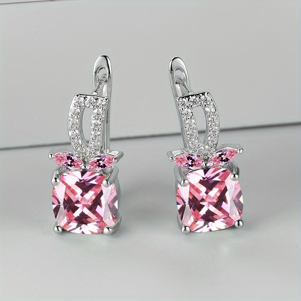 Orecchini A Cerchio Con Pietra Portafortuna Di Maggio – Argento 925 E Zirconia, Ipoallergenici, Regalo Con Scatola