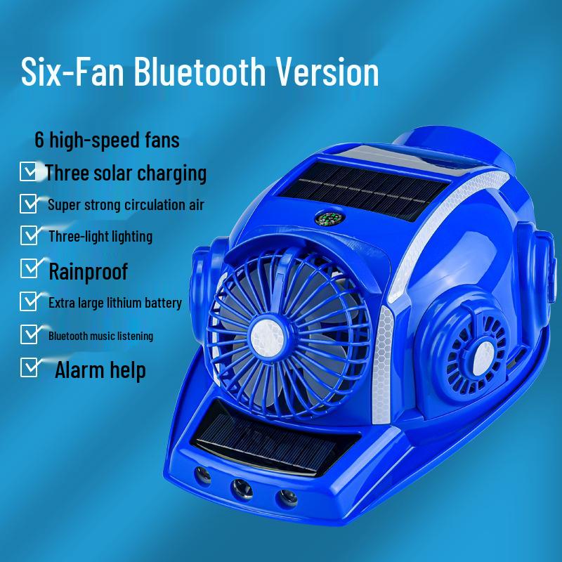 Casco de Seguridad Refrigerante Solar con Ventilador y Protección Solar