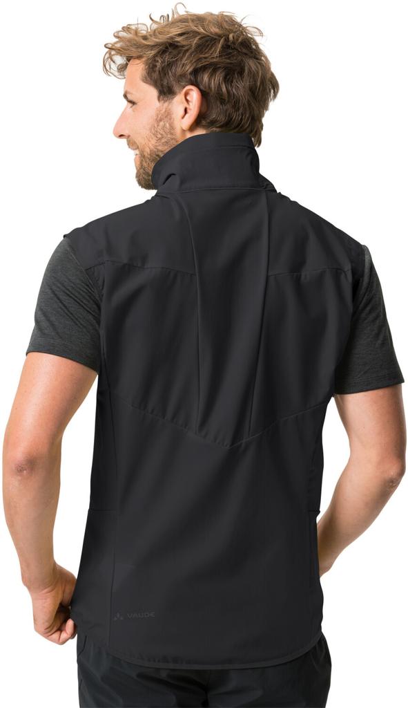 VAUDE Мужская куртка Scopi Vest черного цвета