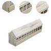 Pigeon Feeder Poultry Dish Bird Feeder Chicken Feeding Trough Wooden Food Dispenser for Balcony Farm Ducks Pigeons Garden