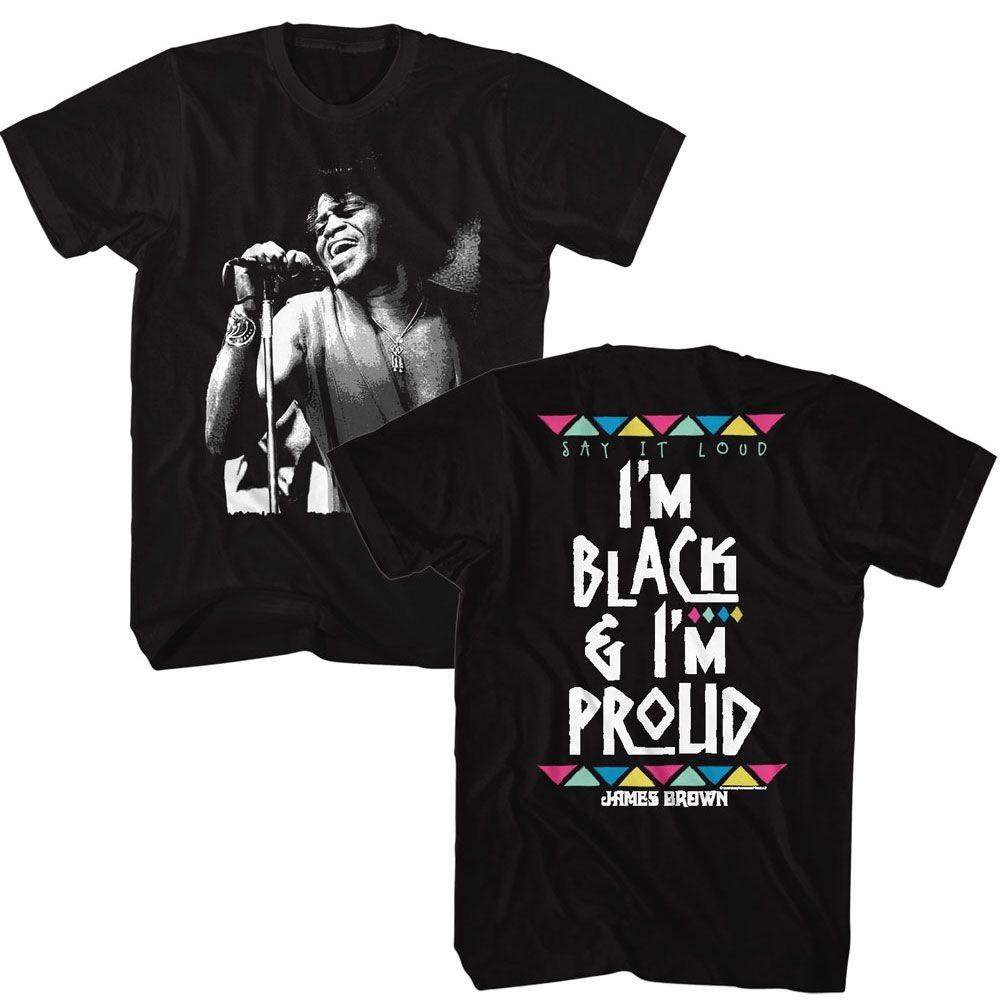 James Brown Black And Proud Music Shirt XXL
