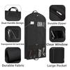 Heavy Duty Travel Garment Bags Dustroof Non-Woven Hanging Garment Suit Bag  Clothes Protection