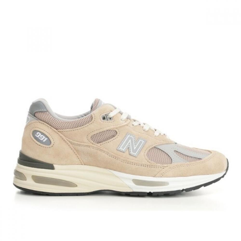 

New Balance Embossed Detail 991v2 Sneakers U991be2 Beige US10.5