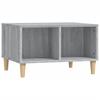  Coffee Table, Grey Sonoma Oak 60x50x36.5 Cm, Wood-based