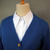 1 Unisex Cotton-Blend Big Lapel Detachable Shirt-Style Collar – New Professional Design, All-Season Layering Accessory