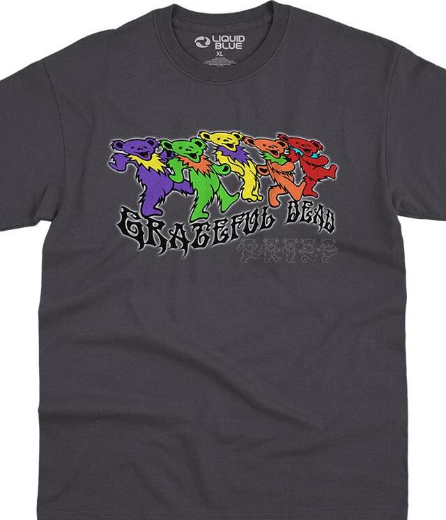 New GRATEFUL DEAD Trippy Bears T-Shirt L