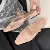 Fashion Women Mid Heels Slippers Summer Elegant Dress Shoes Slingback Walking Cozy Woman Pumps 2025 Designer Casual Women’s Zapatillas